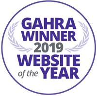 GAHRA 2019 Website of the Year award Winner